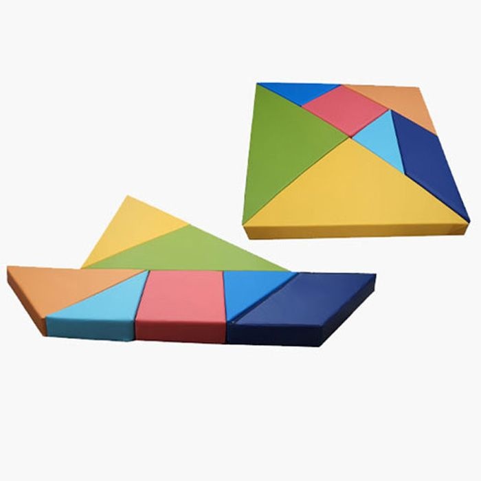 보미라이 보미 - 칠교구성놀이 PT2128 150x150x12cm 놀이매트