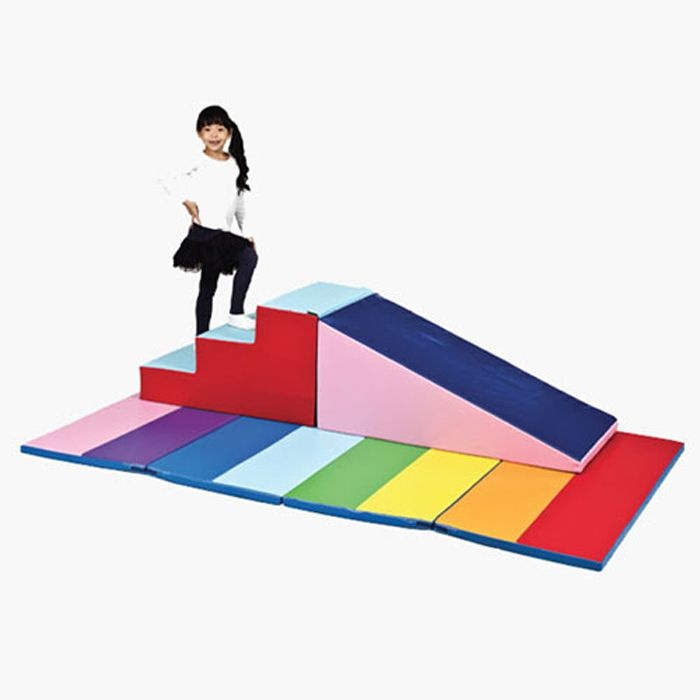 보미라이 보미 - 계단미끄럼 KS1117 60x210x50cm 놀이매트