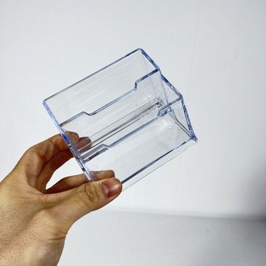 투명 명함 진열꽂이 2단 3단 사무실명함꽂이 서비스센터명함꽂이 아크릴받침대