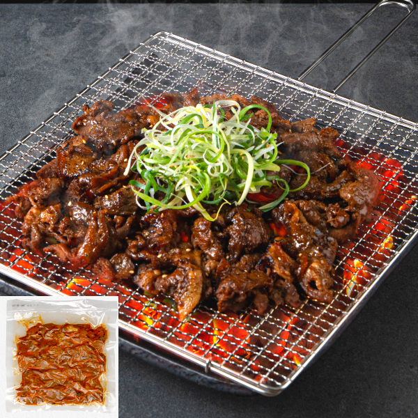고덕 불고기 직화 돼지 한돈 숯불 석쇠 250g X 4팩(고추장2팩 + 간장2팩)
