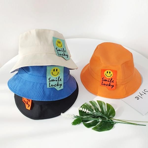 [보리보리]스마일럭키 벙거지모자 /아동모자 유아모자