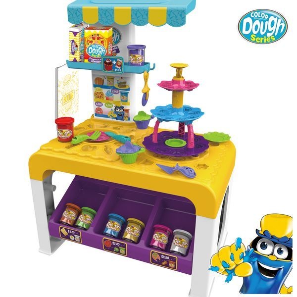 [보리보리]하늘썬별 빅크리에이티브케익샵  도우 점토 플레이 세트 38pcs bowato8726