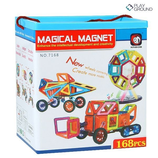 하늘썬별 [보리보리]하늘썬별 매직맥 스마트브레인 자석블럭 168p xinbin7168