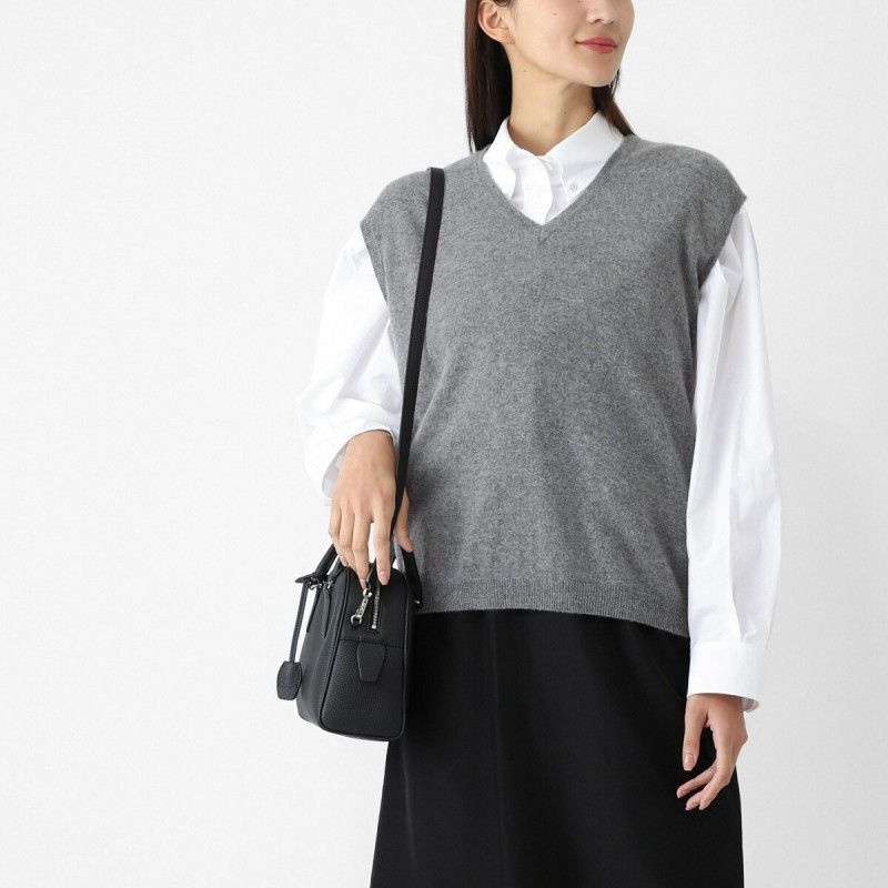 더 로우 재팬 THE ROW 니트 베스트 그레이 레이디스 8996 y556 mgm KOSSY TOP