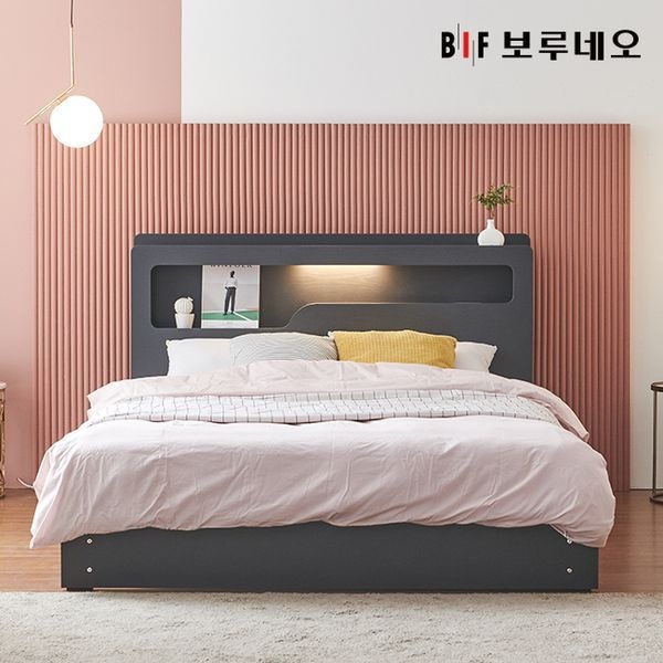 BIF보루네오 앳홈 펜더 일반형 LED침대 Q