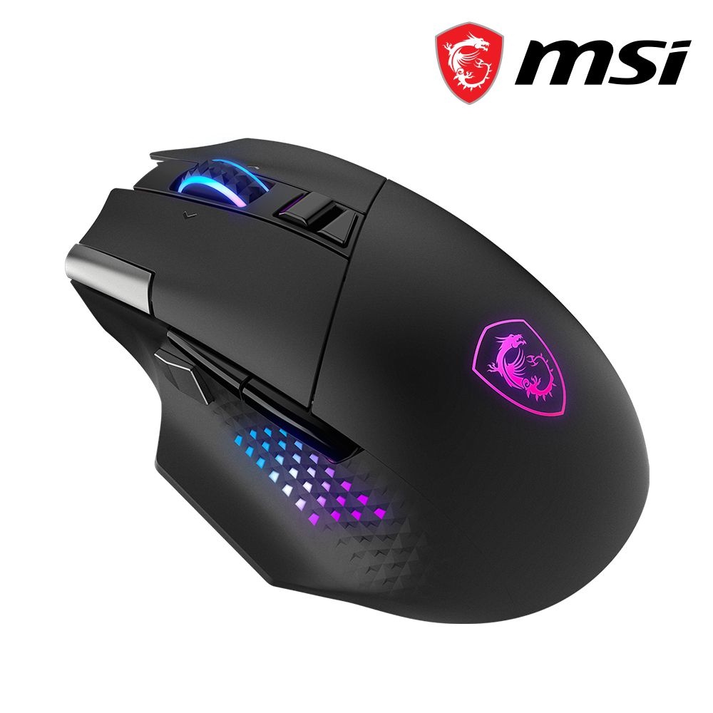 MSI VERSA PRO 무선 블루투스 게이밍 마우스 충전식 게임용 사무용 컴퓨터 PC 노트북 휴대용