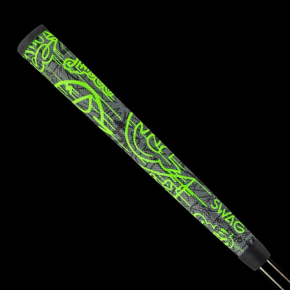 [해외] SWAG GOLF 퍼터그립 Fully Tagged Neon Green Midsize Putter Grip