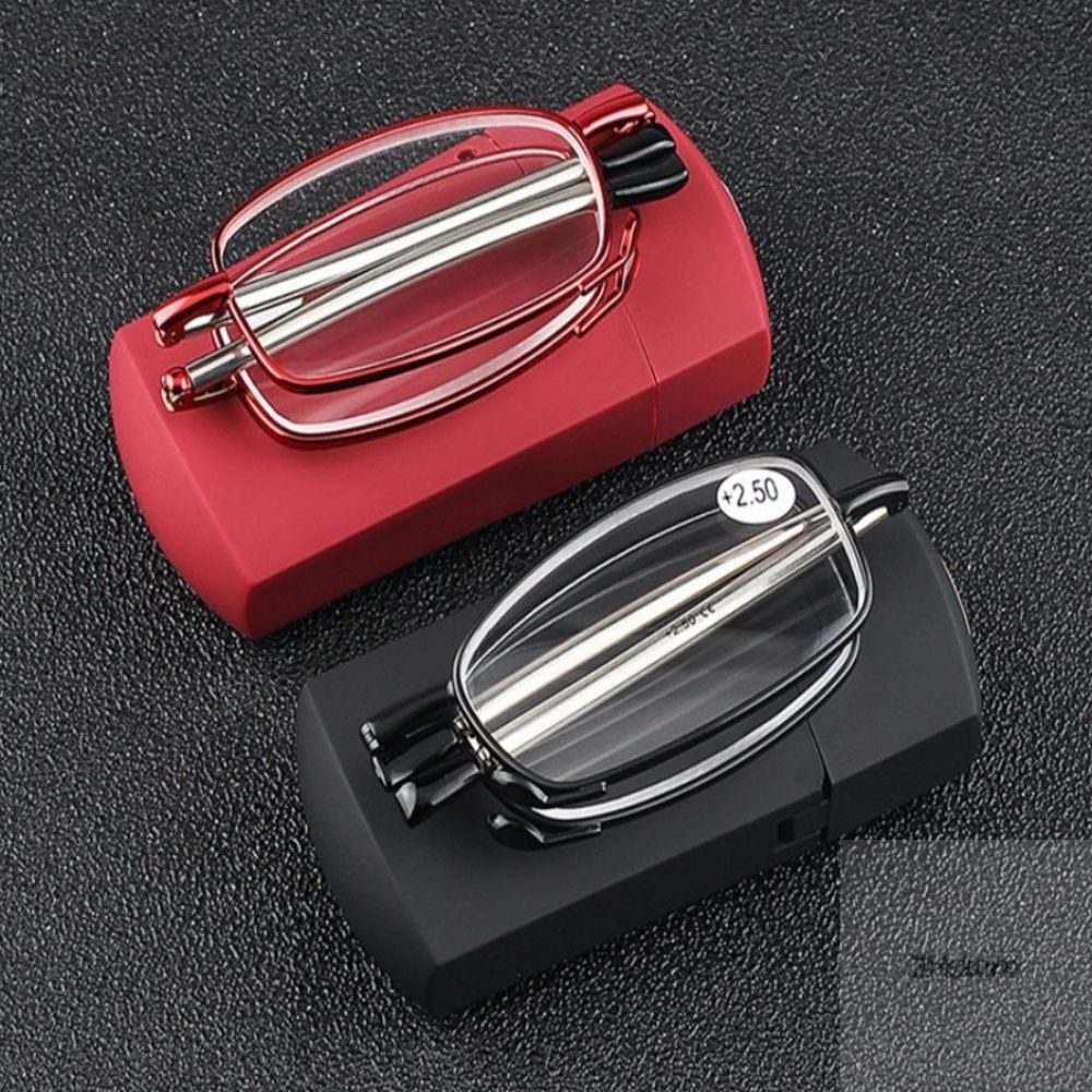 휴대용 접이식 돋보기 안경 돋보기안경 독서용품 노안