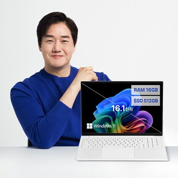 E-tech co., LTD/ made in china [베이직스] 베이직북16 윈도우11 16GB/512GB BB1624FW