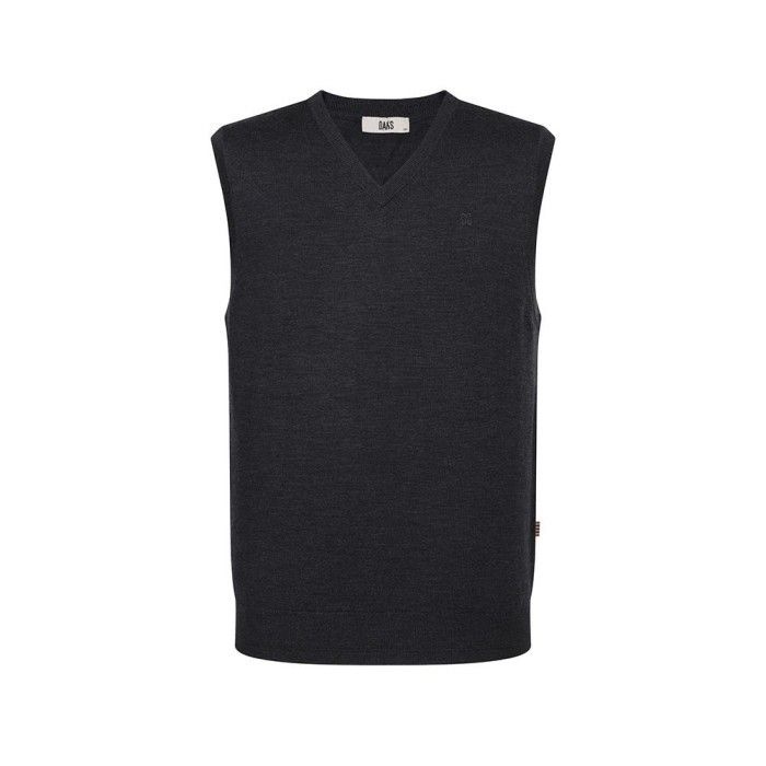 [아울렛] 울100 워셔블 브이넥 베스트_DLW1SWVE150G1