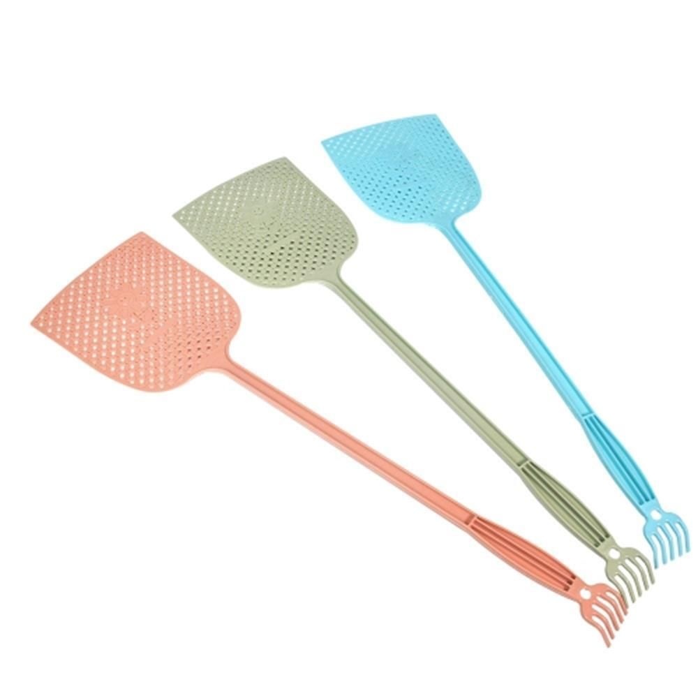 신삼유통협력사 여름철 해충 모기 벌레 퇴치 파리채 2개 전기파리채 모기퇴치 모기채