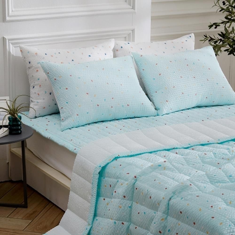 가정 조약돌 리플 여름 이불패드세트 Q 자취생 손님용 차렵이불