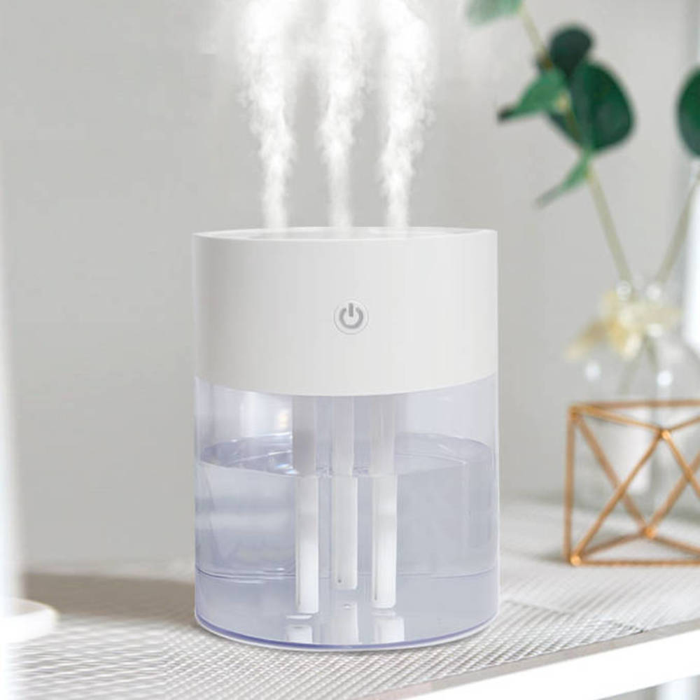 쾌적하고 위생적인 사무실책상 탁상용 조용한 LED무드 미니 USB 가습기
