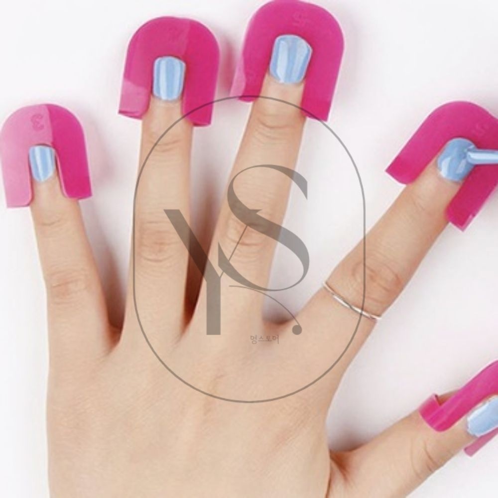 영스토어 셀프네일 가이드 네일용품 네일고정툴 네일재료도구