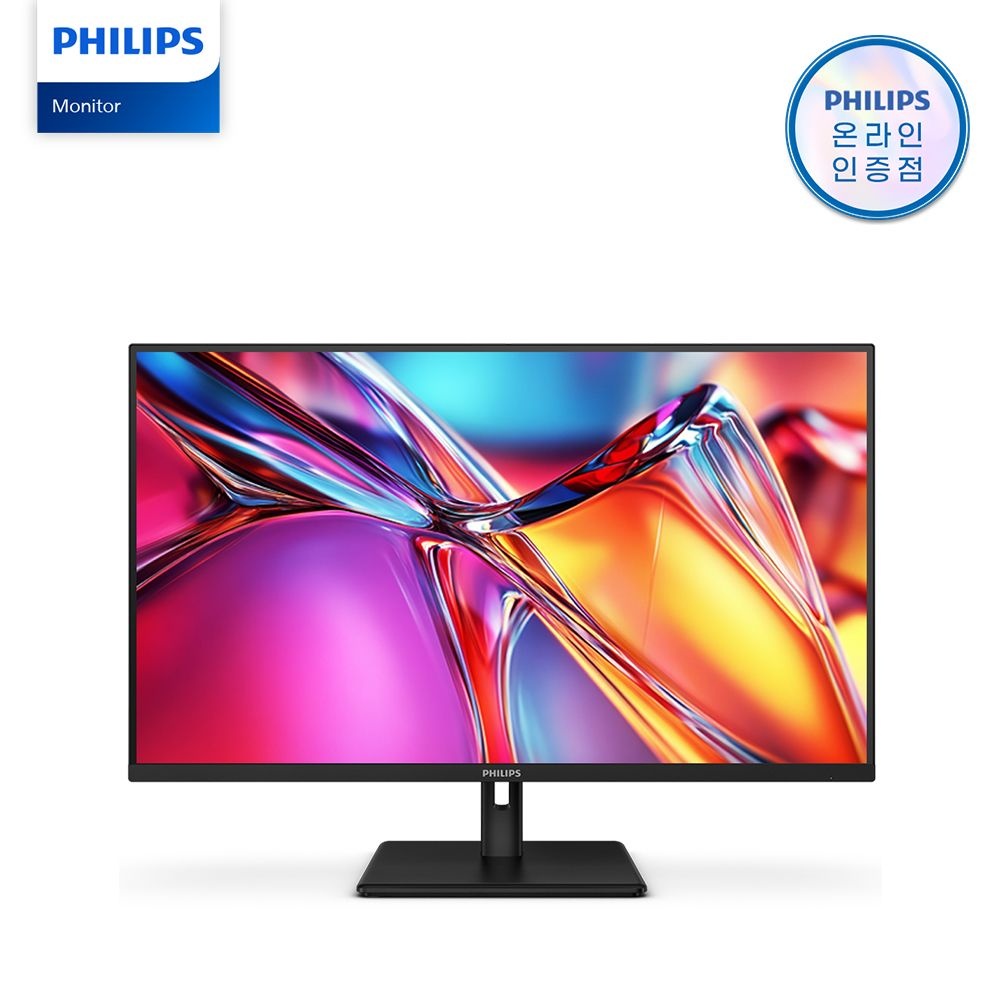 필립스 알파스캔 필립스 32E1N1800 4K UHD 보더리스 HDR 시력보호 무결점 스피커 컴퓨터 모니터