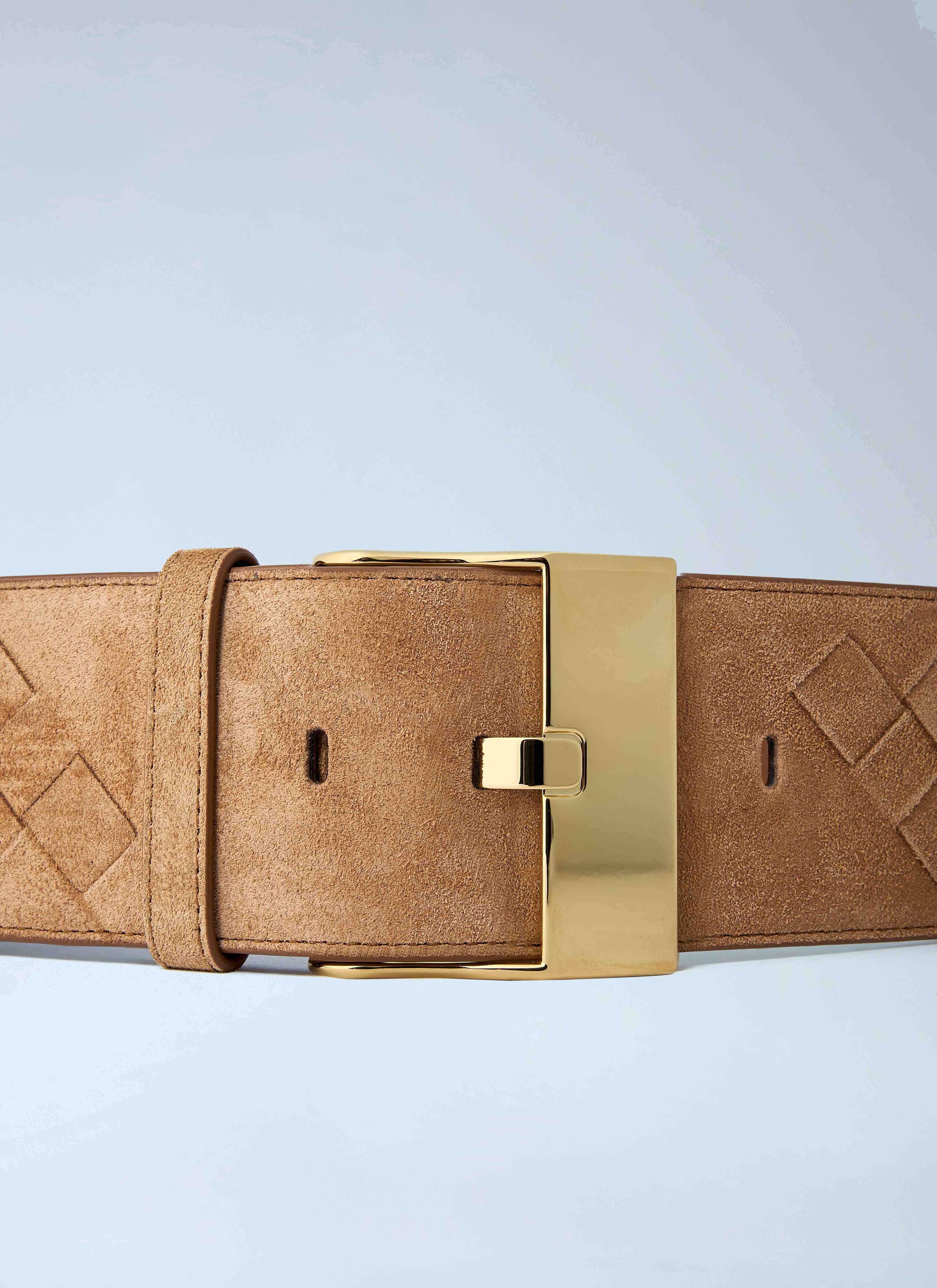 보테가베네타 25 F/W 보테가 베네타 라지 스웨이드 시계 벨트 844584 V1QE1 2599 B0111779317