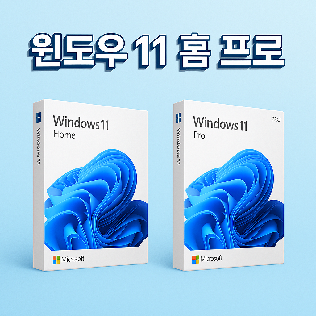 [정품즉시전송]윈도우 11 HOME/PRO 정품키 영구한글판