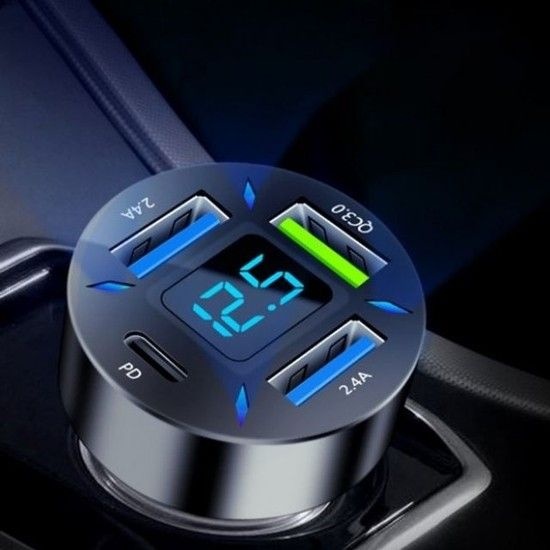 상품상세참조 QC3.0 인기 차량용 PD 2.4A 감성 고속충전 차량용충전기 자량용고속충전기 충전시거잭