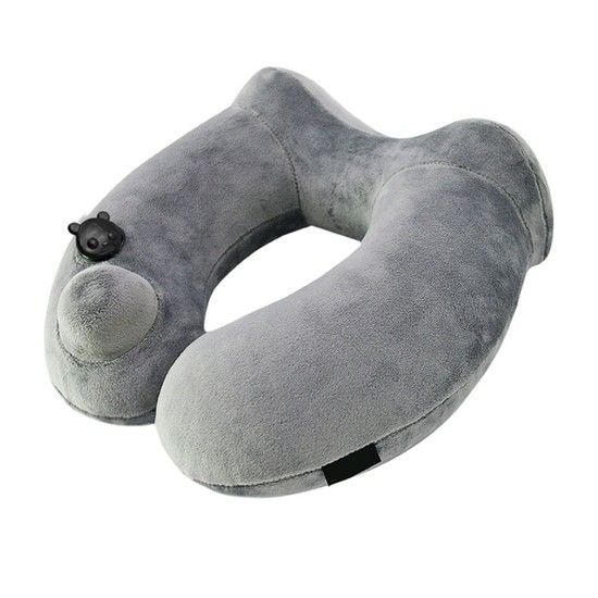 에어 목베개 여행 휴대용 기내 차량용 목 헤드 쿠션 마약목쿠션 푹신한목쿠션 목편한베개