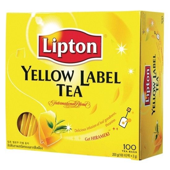 립톤 옐로우 라벨 홍차 2gx100T 유니레버코리아
