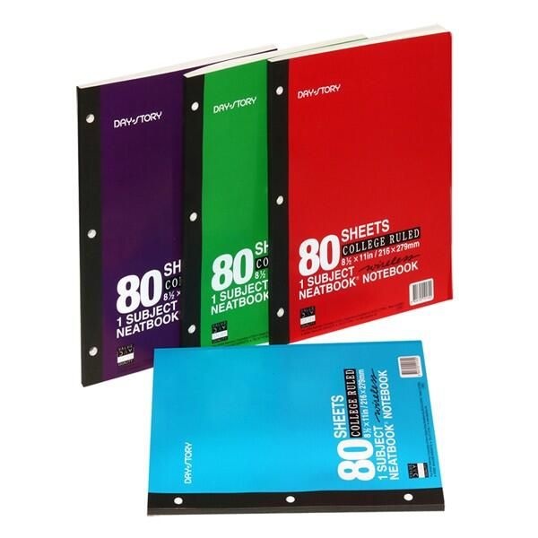 아트박스 POOM [보리보리]아트박스/오피스큐 데이스토리 3공 크로스노트 216x279