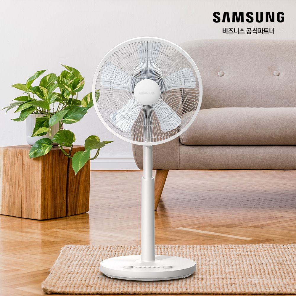 상품상세참조 삼성전자 삼성 스탠드형 선풍기 5엽 SFN-X35GKWH 화이트 초미풍 [소상공인제품]