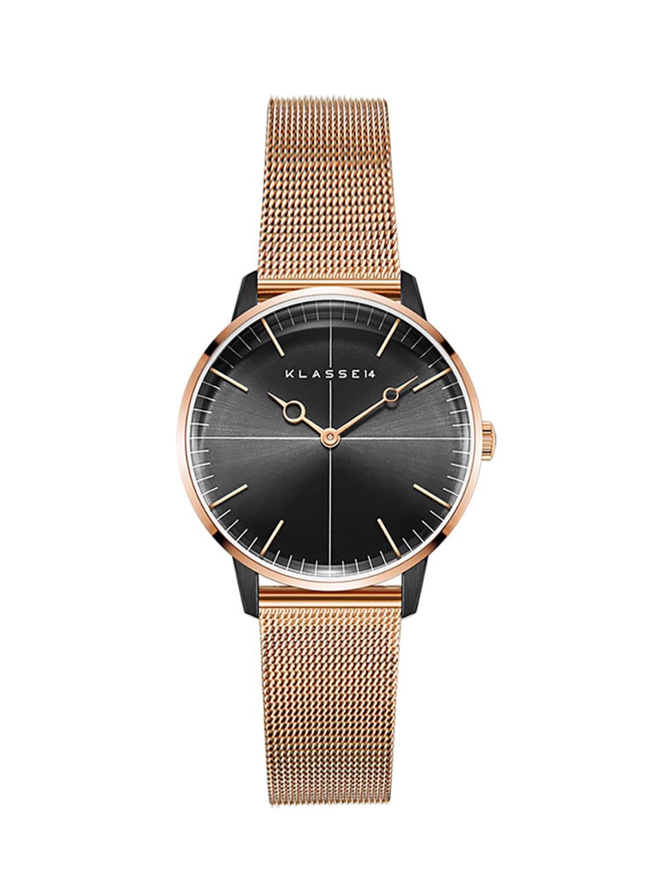 [롯데백화점] 마션틴트 클라쎄14 DISCO VOLANTE ROSE GOLD BLACK MESH 36mm WDI19RB001W