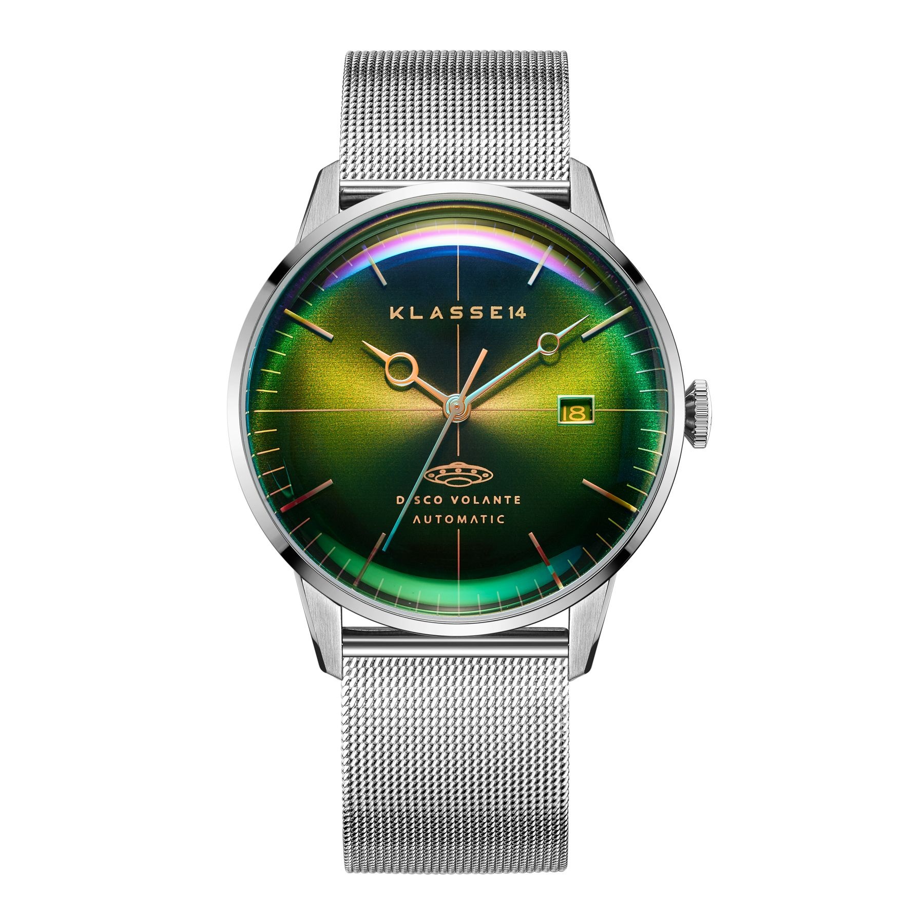 [롯데백화점] 마션틴트 클라쎄14 DISCO VOLANTE STARDUST SILVER MESH 40mm WDI19SR004M