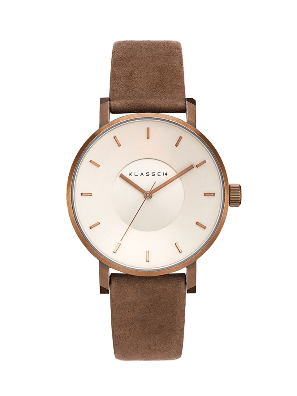 [롯데백화점] 마션틴트 클라쎄14 VOLARE VINTAGE GOLD BROWN 42mm VO18VG001M