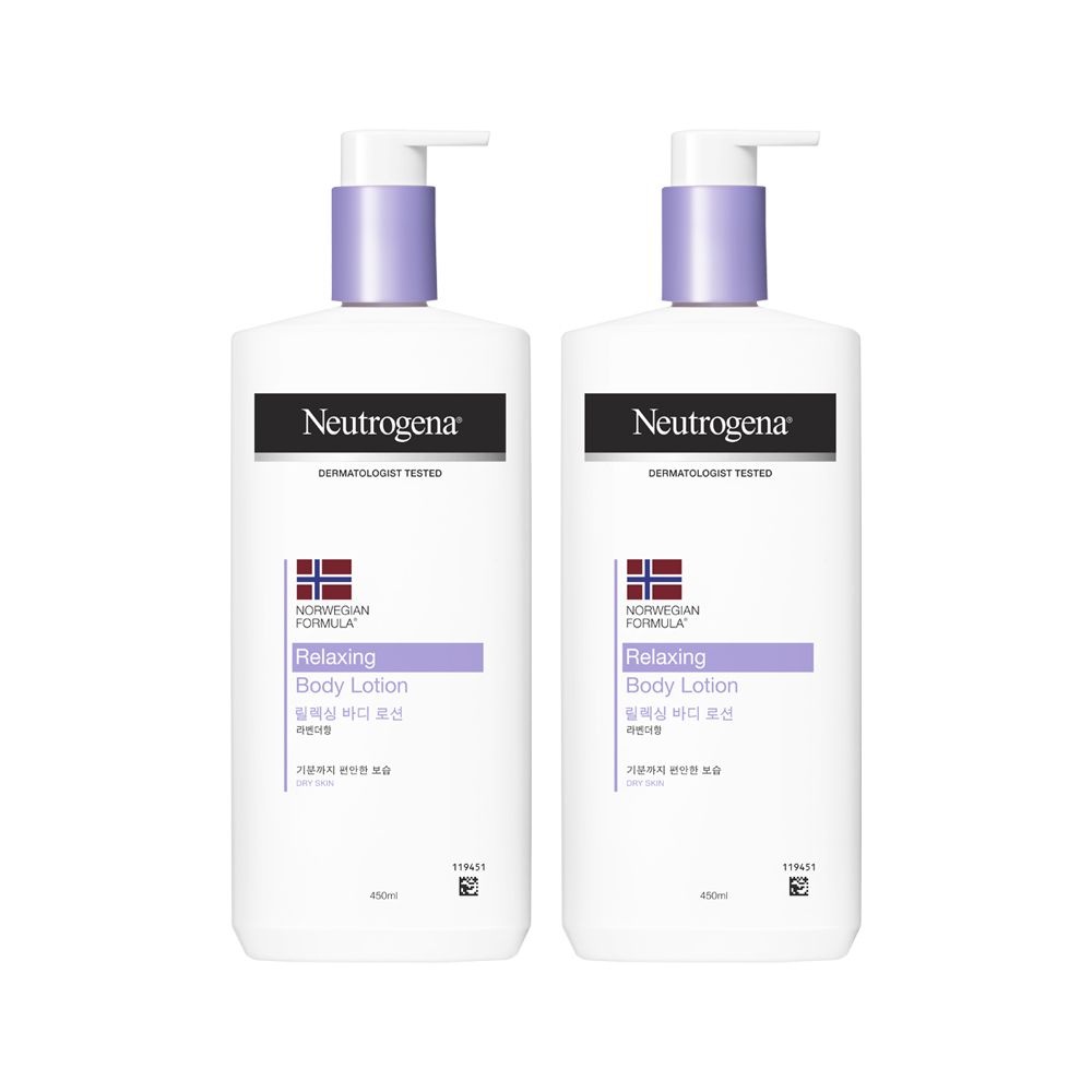 [롯데백화점] 뉴트로지나 릴랙싱 바디 로션 450ml x 2개