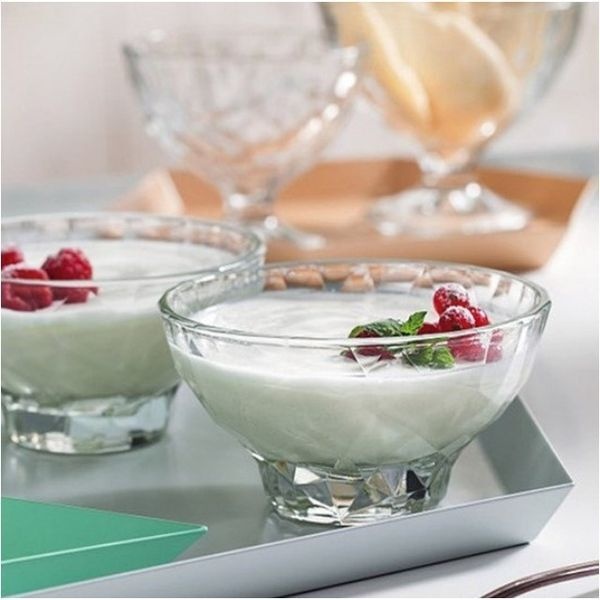 [교보문고] 마누크리스탈 보르미올리 미니다이아몬드 디저트볼(220ml) 12개