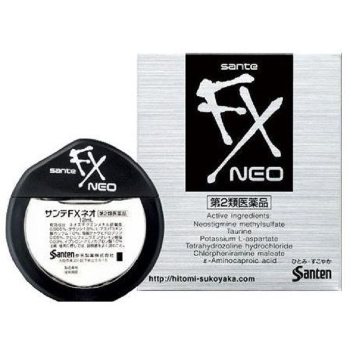 산테 산텐 FX 네오 12ml 일본유명 안약 청량감 각막손상치료 눈병예방