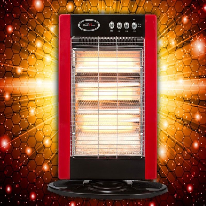 Windpia 빠른난방 즉각발열 할로겐히터/업소용 사무실 가정용전기히터 전기난로 전기스토브
