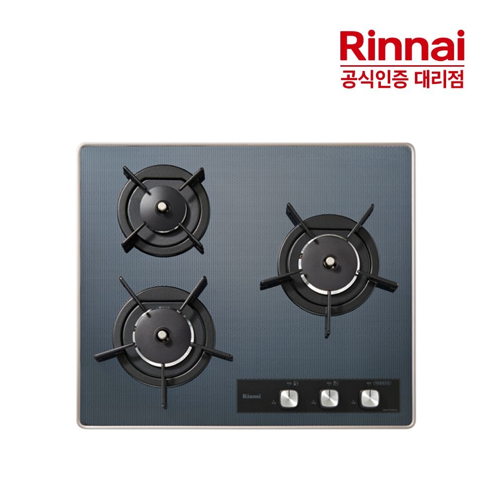 3구 컬러레인지 가스쿡탑 RBR-PF3600L 가스레인지 리플렉트 LO