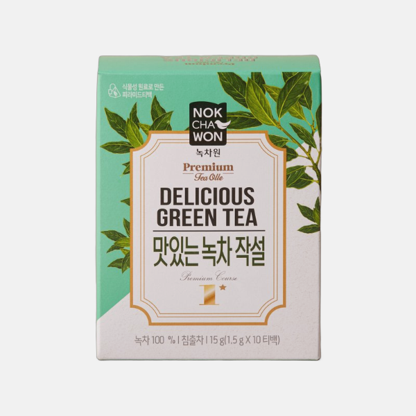 녹차원 맛있는녹차 작설 10T 3개 답례품 탕비실 비품