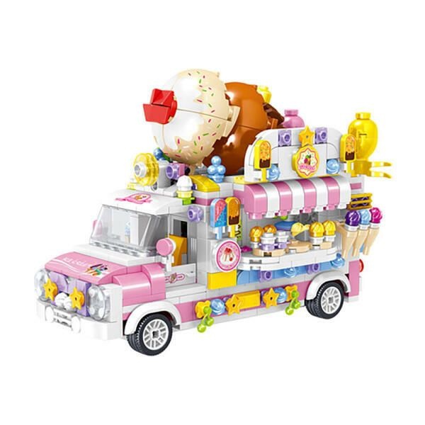 (현대Hmall) 아트박스/BTS독일 미니블럭 만들기 자동차조립 장난감 아이스크림트럭