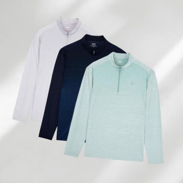 네파 네파 남성 마운틴 도트 긴팔 집업티셔츠 7I35403 816169