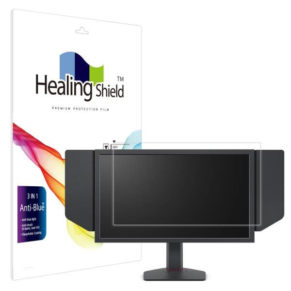 아트박스/힐링쉴드 벤큐 XL2566X 플러스 블루라이트차단 액정보호필름