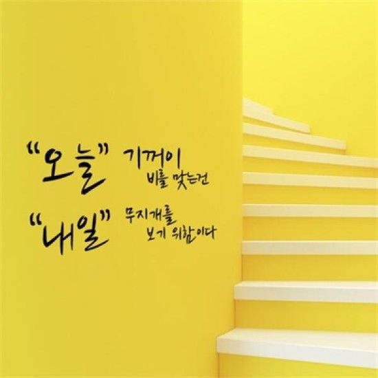 /꾸밈 pp170-명언시리즈_오늘기꺼이비를맞는건내일무지개를 보기위함이다