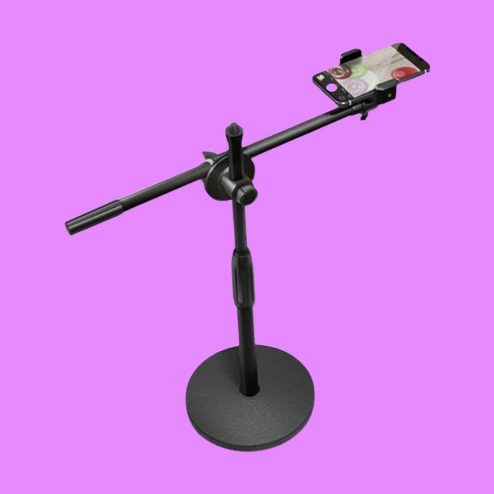 유튜브 항공샷 수직 촬영 거치대 방송용 수평 탁상용 거치대 튼튼한 풀메탈 바디