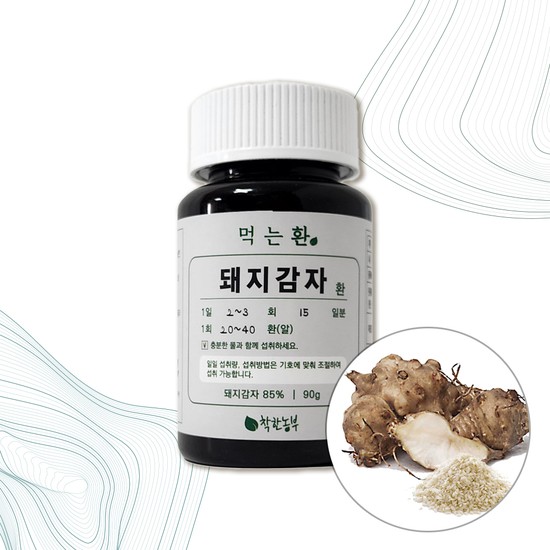 착한농부 돼지감자 뽕잎나무잎 환 90g