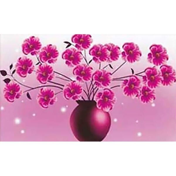 아트박스 (현대Hmall) 아트박스/퍼즐사랑 아리따운 꽃화병 (5D)(샤이닝) 보석십자수 40x65