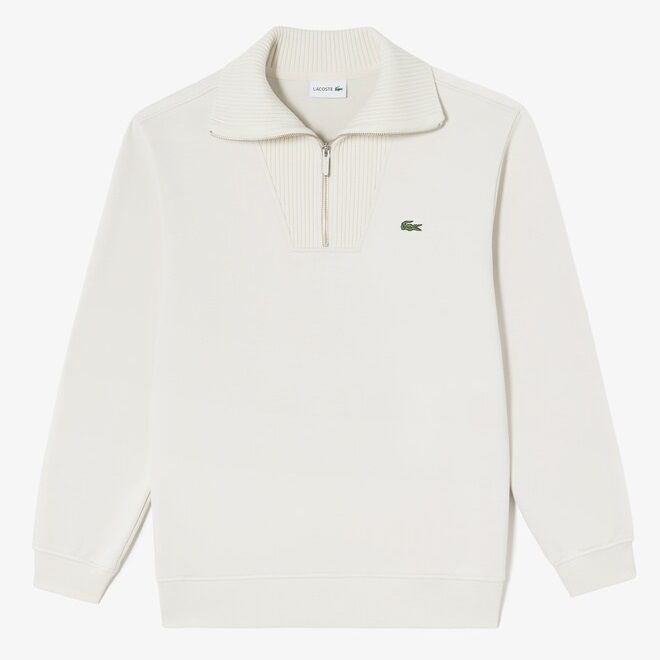 [롯데백화점] 라코스테 남성 반집업 와이드 카라 스웻셔츠 (SH071E-54N-XFJ) LE1220123212