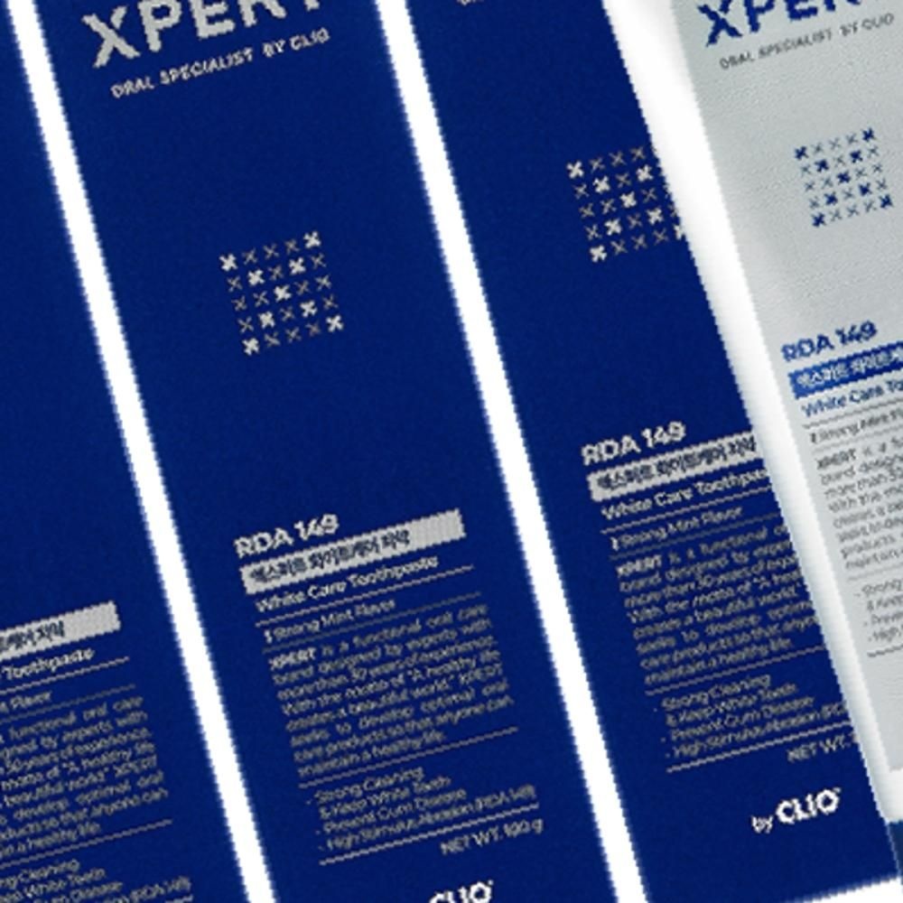 크리오 클리오 엑스퍼트 화이트케어 치약 100g 3개 치석 케어