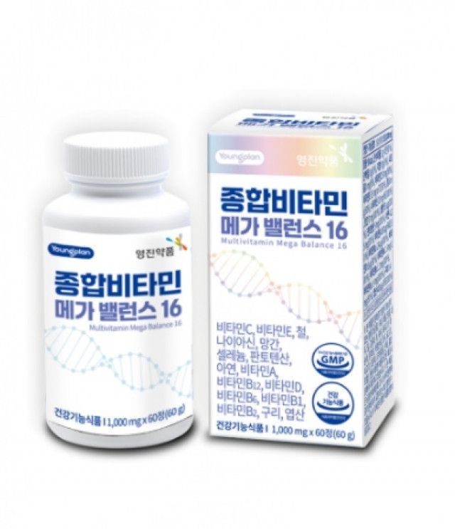 영진약품 종합비타민 메가 밸런스16 60정