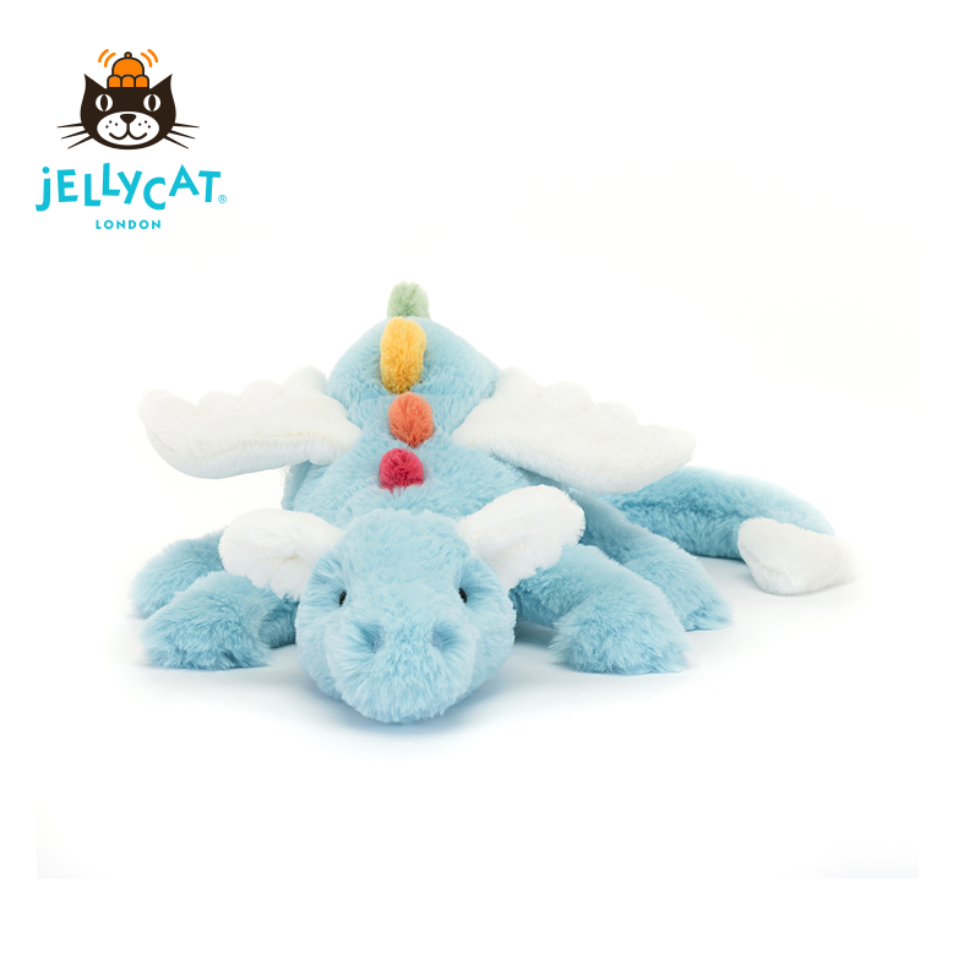 젤리캣 하늘색 용인형 애착인형 Jellycat 선물 소품