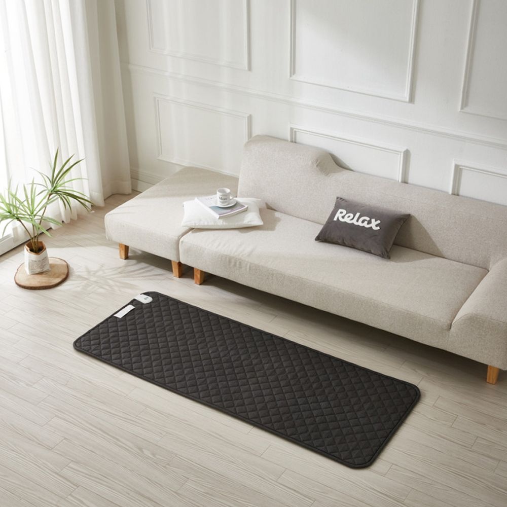 대호플러스 더안 EMF 탄소매트 인체감지 진그레이(미니싱글)70x180 쇼파전기요 전기매트 타이머