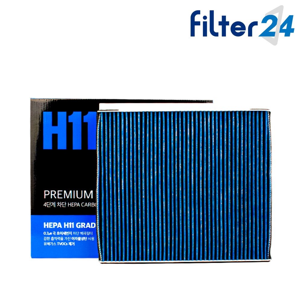 제네시스 Electrified GV70 에어컨필터 헤파탈취 HCH21[4중복합 고급형]