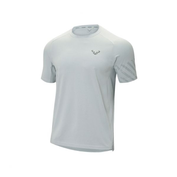 DYNAFIT &lt;브랜드정품&gt; 다이나핏 DYNAFIT PODIUM (포디움) 남성 반팔티_Light Grey YMM25238C2 193194