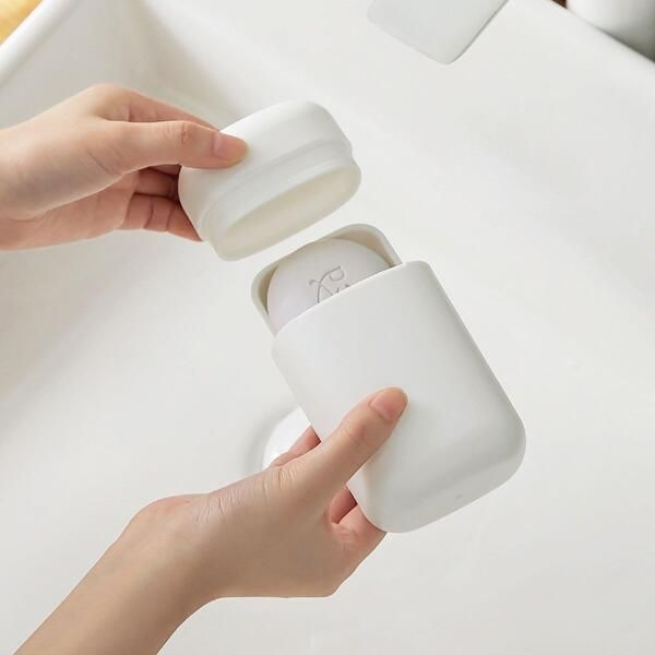 (현대Hmall) 아트박스/와인앤쿡 밀폐형 휴대용 비누케이스 1개(색상 택1)